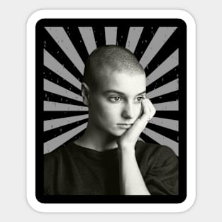 Retro Sinead Sticker